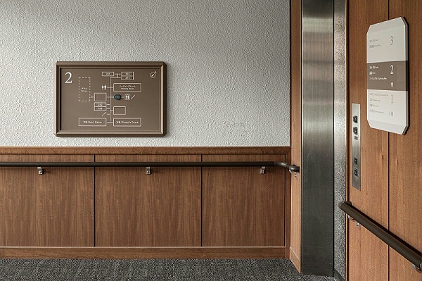 东京大丸山酒店标识导视系统设计6