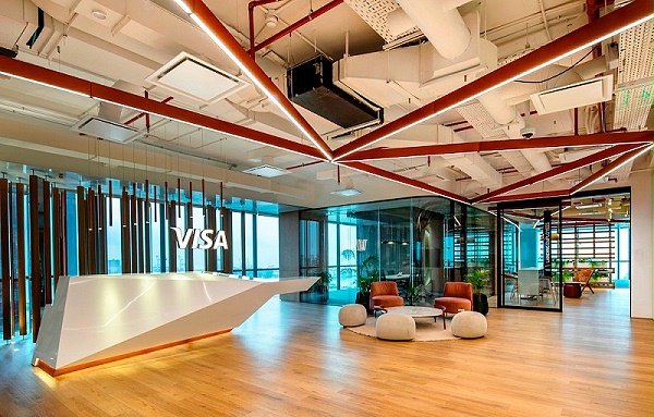 VISA公司阿根廷办公室标识导视系统设计1