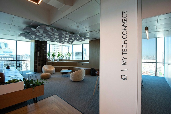 VISA公司阿根廷办公室标识导视系统设计5