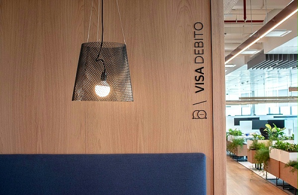 VISA公司阿根廷办公室标识导视系统设计8