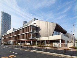 东京都浮间初级中学标识导视系统设计