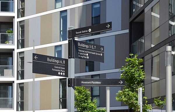 墨尔本图拉克公园标识导视系统设计3