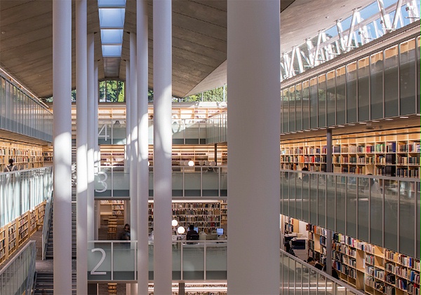 京都女子大学图书馆标识导视设计