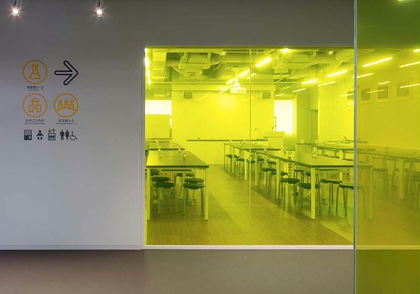 日本福冈市科学馆标识导视5