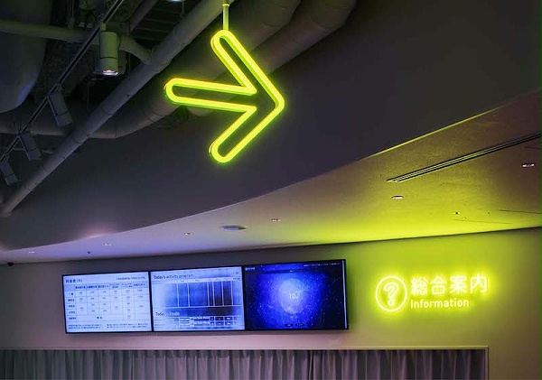 日本福冈市科学馆标识导视8