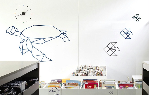 Montbau图书馆标识导视设计5