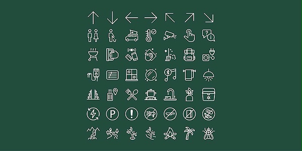 Bobocabin酒店标识导视系统设计2