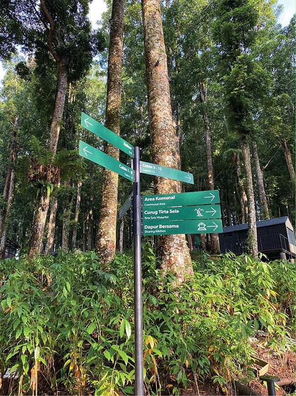 Bobocabin酒店标识导视系统设计3