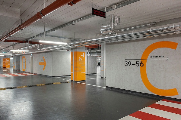 RAJSKA8公寓和Heweliusza18办公楼标识导视设计5