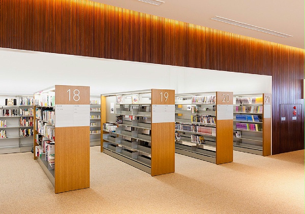 日本白河市立图书馆标识系统设计7