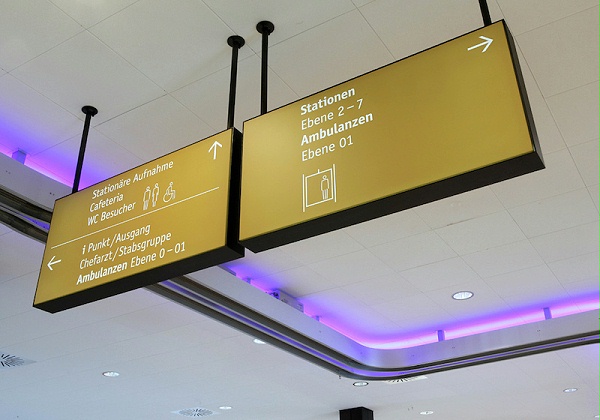 乌尔姆联邦国防军医院标识导视系统设计2