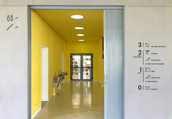 文艺复兴学院标识导视系统设计4