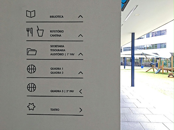 文艺复兴学院标识导视系统设计5