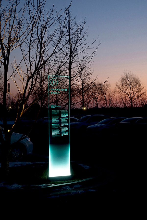 郑州花满地温泉酒店标识导视7