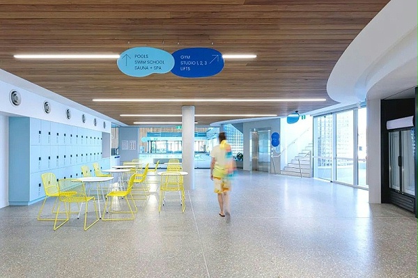 阿什菲尔德运动中心标识导视设计8