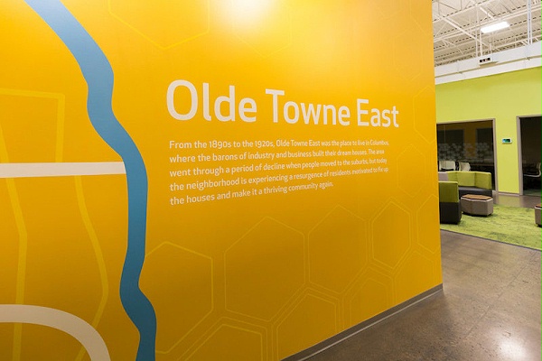 亨廷顿国家银行标识导视系统设计7