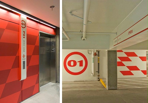 美国任天堂总部标识导视系统设计6