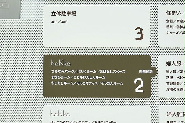 保健育儿支援园区hoKko标识导视系统设计6