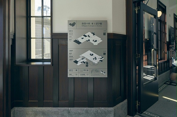 市谷之森本印刷博物馆标识导视系统设计3