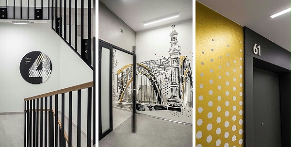 波兰维托德王子公寓酒店标识导视设计1