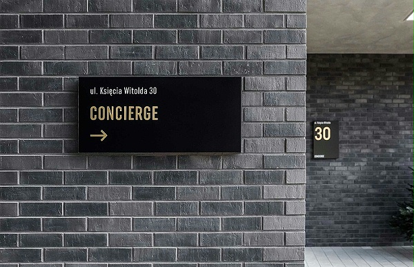 波兰维托德王子公寓酒店标识导视设计5