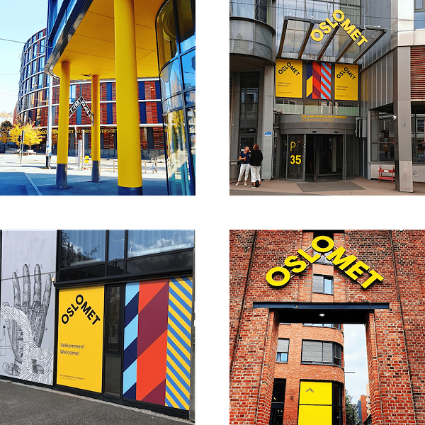 OsloMet学校标识导视系统设计6