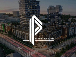 Prominence塔写字楼标识导视设计