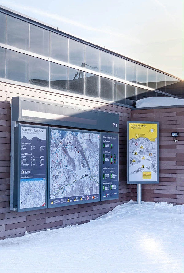 萨尔巴赫滑雪度假村标识导视设计3