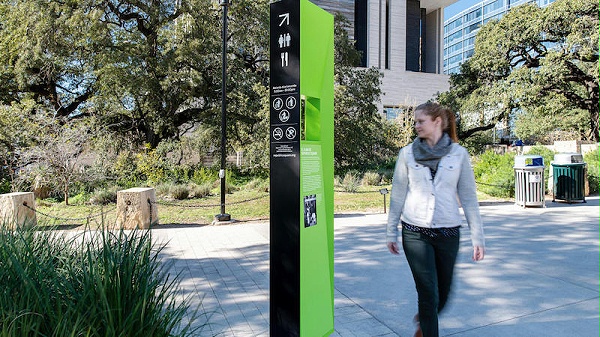 美国奥斯丁共和国广场标识导视系统设计2