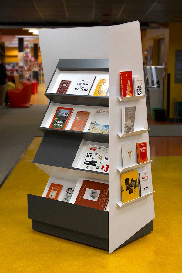 蒙特利尔公共图书馆标识导视系统设计5