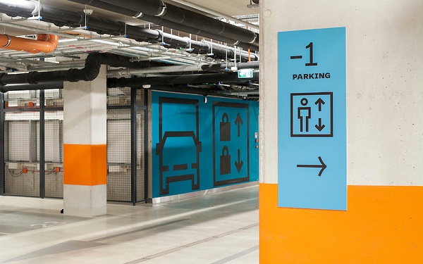 Ogrodowa 8停车场标识导视系统设计4