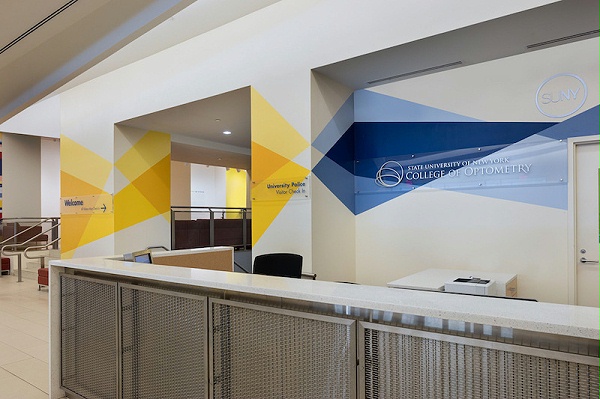纽约州立大学眼科学院标识导视系统设计3