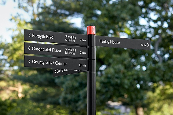 克莱顿市商务区标识导视系统设计2