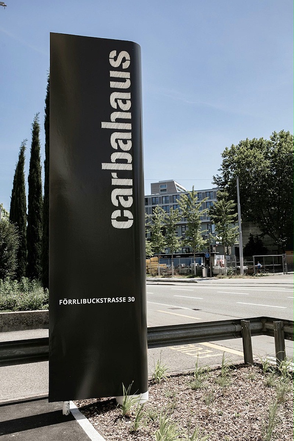 Carbahaus办公大楼标识导视系统设计1