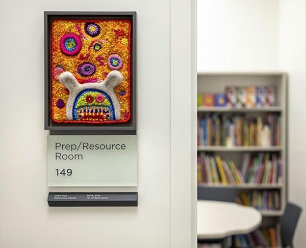 YW社区健康中心标识导视系统设计4