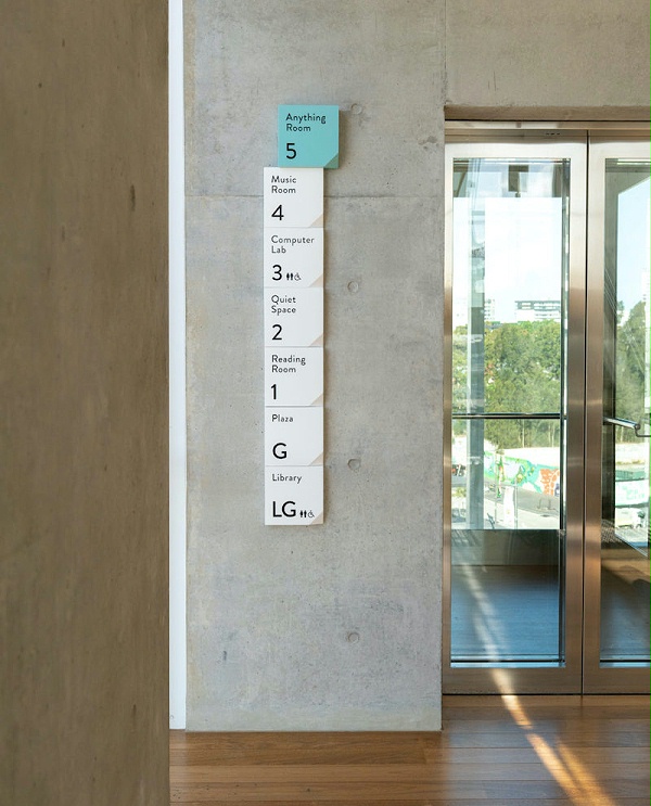 绿色广场标识导视系统设计5