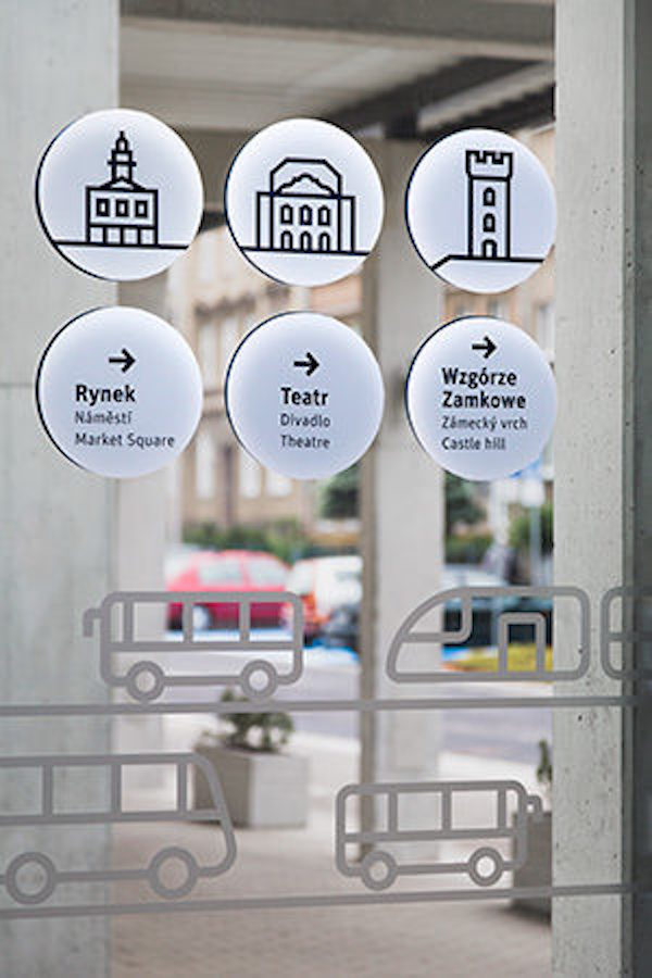 波兰切申火车站标识导视系统设计6