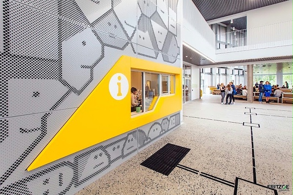 Rygge高中学校标识导视系统设计5