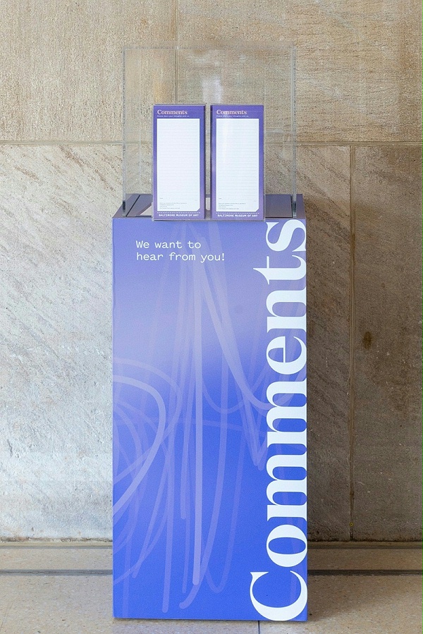 巴尔的摩艺术博物馆标识导视系统设计5