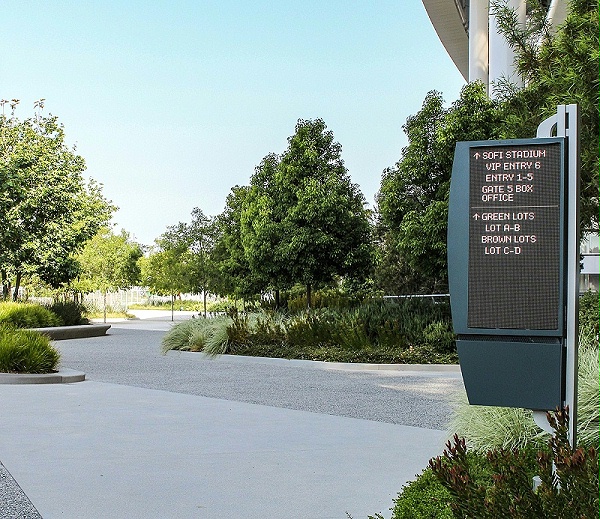 加利福尼亚SoFi体育场标识导视设计3