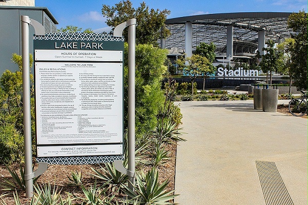 加利福尼亚SoFi体育场标识导视设计6