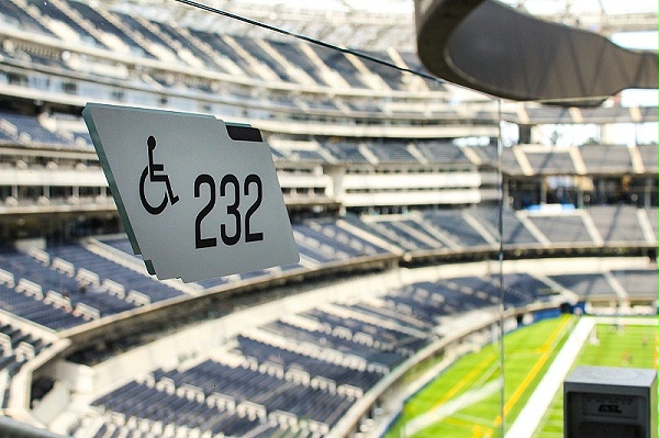 加利福尼亚SoFi体育场标识导视设计8