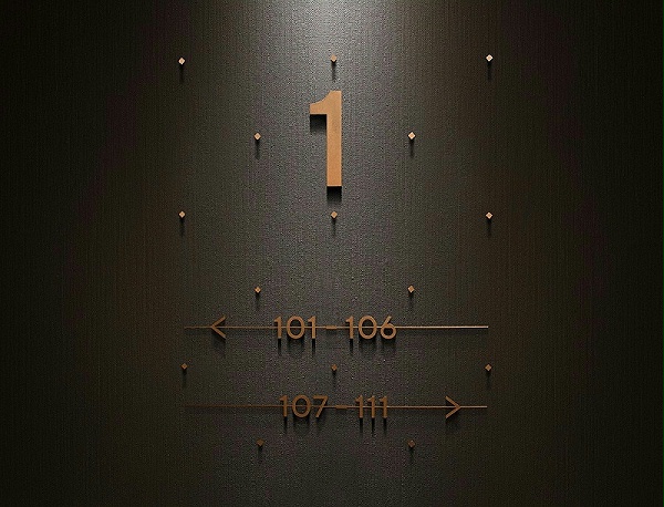 阿根廷KRISTA酒店标识导视系统设计4