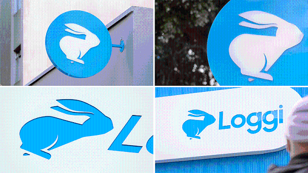 Loggi物流公司标识导视系统设计3