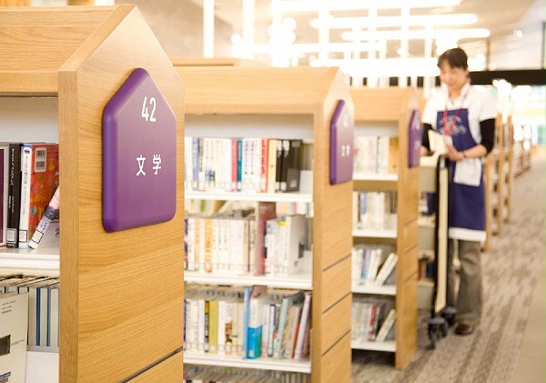 圣龙町立图书馆标识导视系统设计6