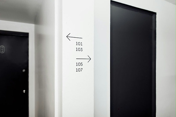 Pie IX居民楼住宅标识导视系统设计5