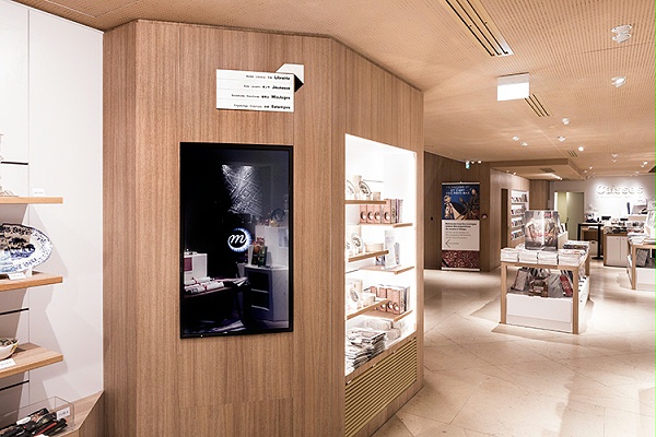 卢浮宫博物馆书店标识导视系统设计7