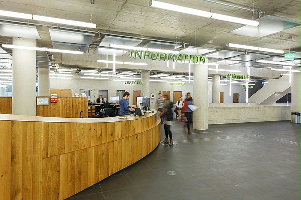 弗莱堡大学图书馆标识导视系统设计3