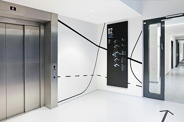 德国汉堡应用航空研究中心标识导视设计2