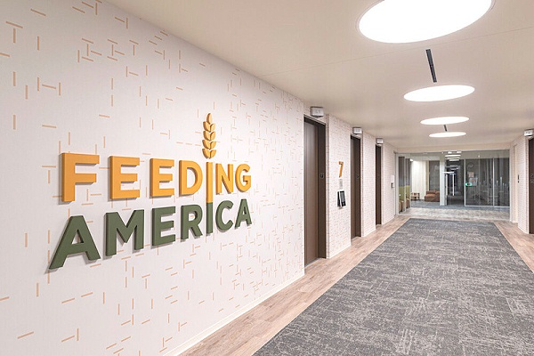 赈济美国组织标识导视系统设计4